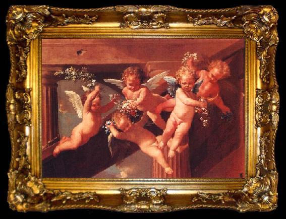 framed  Nicolas Poussin Adoration of the Shepherds, ta009-2